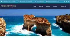 Desktop Screenshot of destinationtoursntravels.com